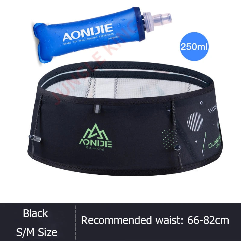 <h2>Aonijie – Cinto Bolsa Respirável e Leve Unissex com Bolsos para Corrida, Maratona e Ginásio (250ml)</h2>