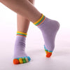<h2>Calcetines Antiderrapantes para Pilates Feminino – Meias de Yoga com Silicone e Cinco Dedos, Algodão para Ballet e Dança</h2>