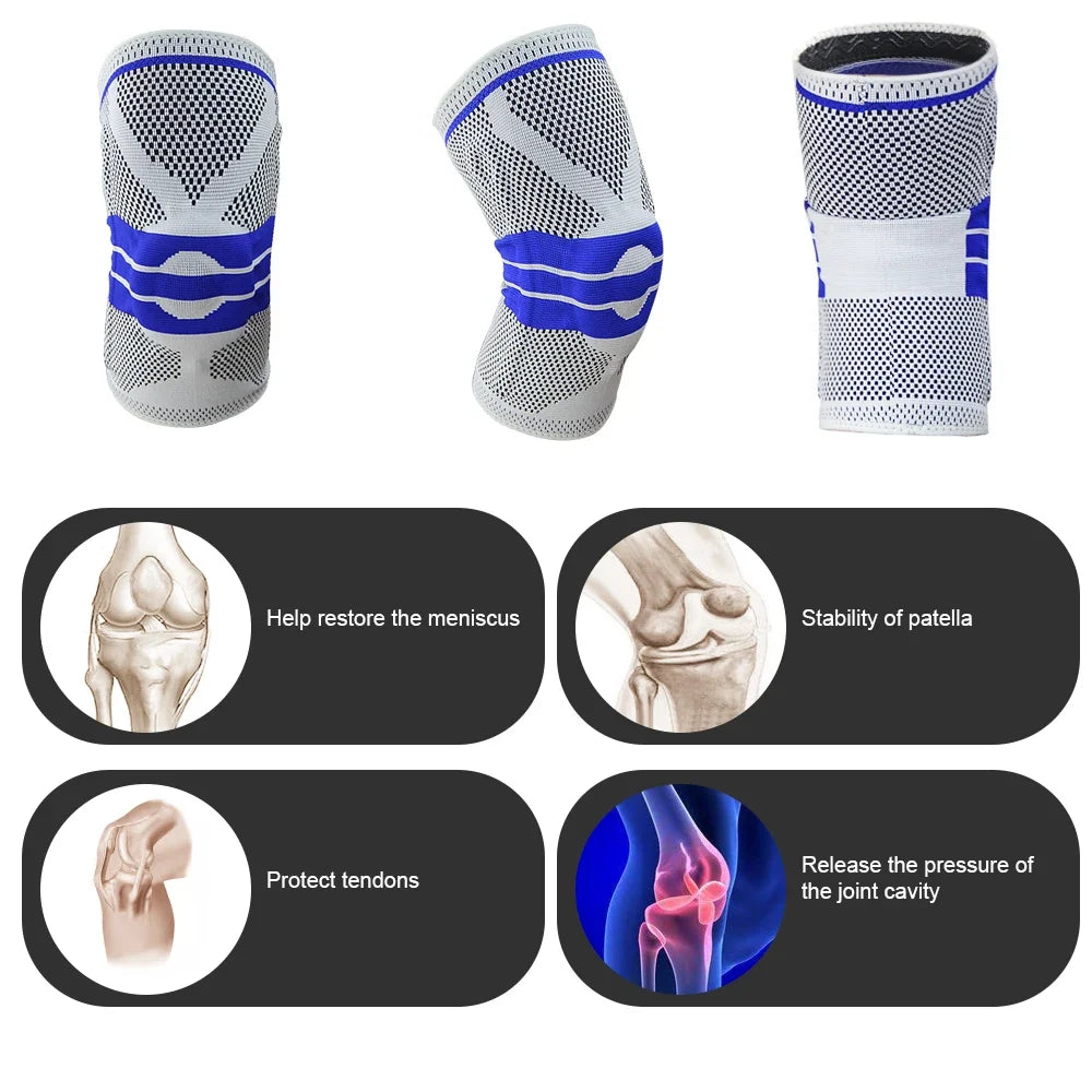 <h2>Joelheira de Compressão para Corrida – Suporte para Lesões de Menisco e Artrite, Alívio de Dor para Homens e Mulheres</h2>