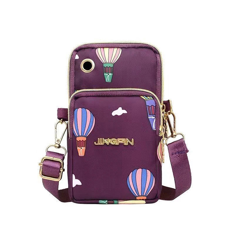 <h2>Bolso Cruzado para Celular para Mulheres – Bolsa de Ombro com Compartimentos e Plug para Fones</h2>