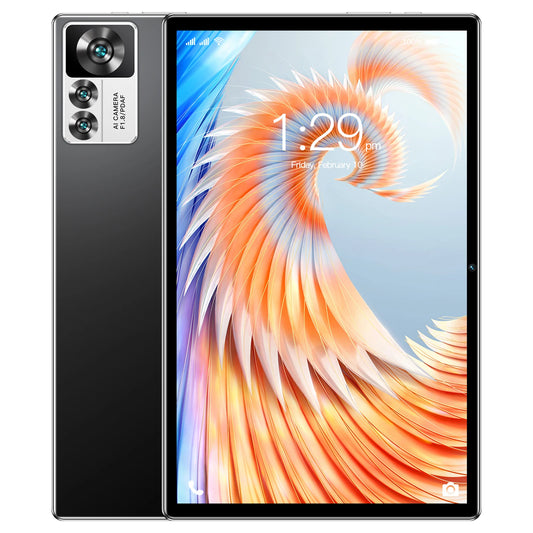 <h2>Processador MTK6797 com grande capacidade de armazenamento, 10.1 Polegada Tablet, 8GB + 256GB, BT5.0, 5G Calling, 10-Core, 128GB de memória, bateria 7000mAh</h2>
