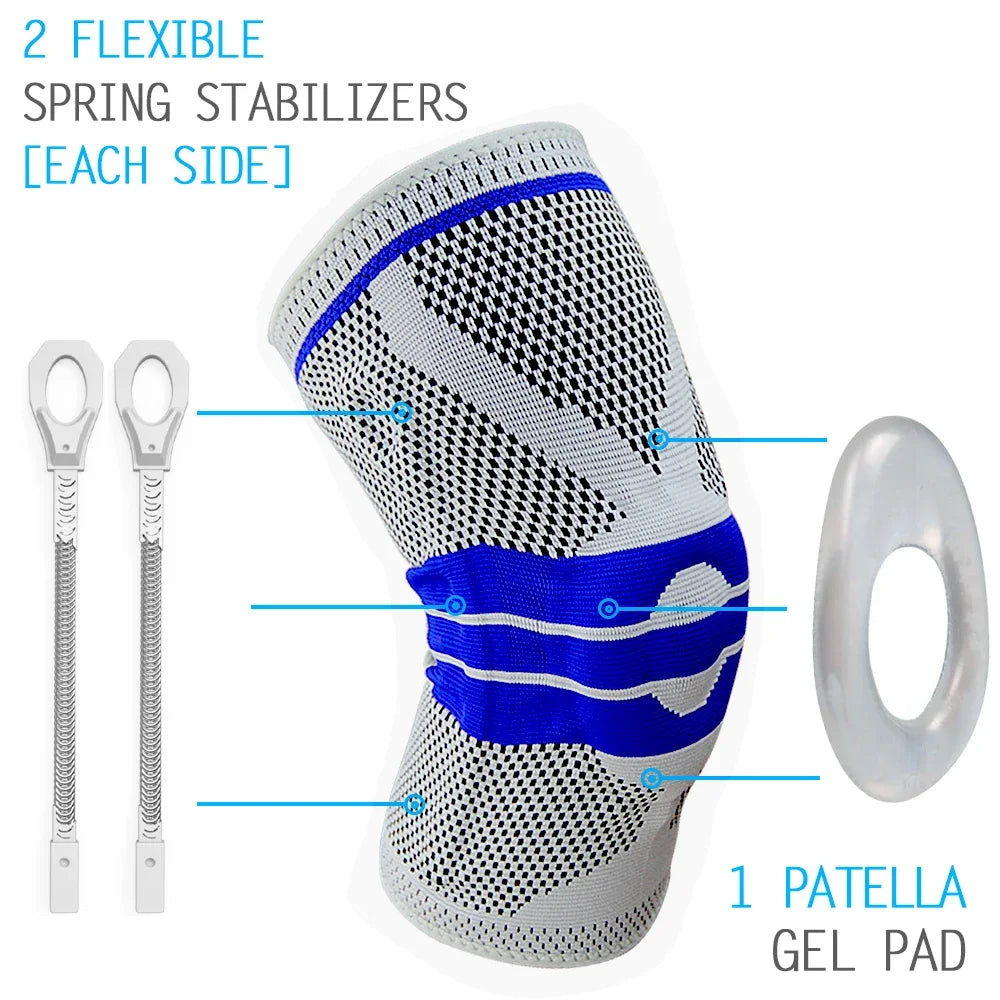 <h2>Joelheira de Compressão para Corrida – Suporte para Lesões de Menisco e Artrite, Alívio de Dor para Homens e Mulheres</h2>