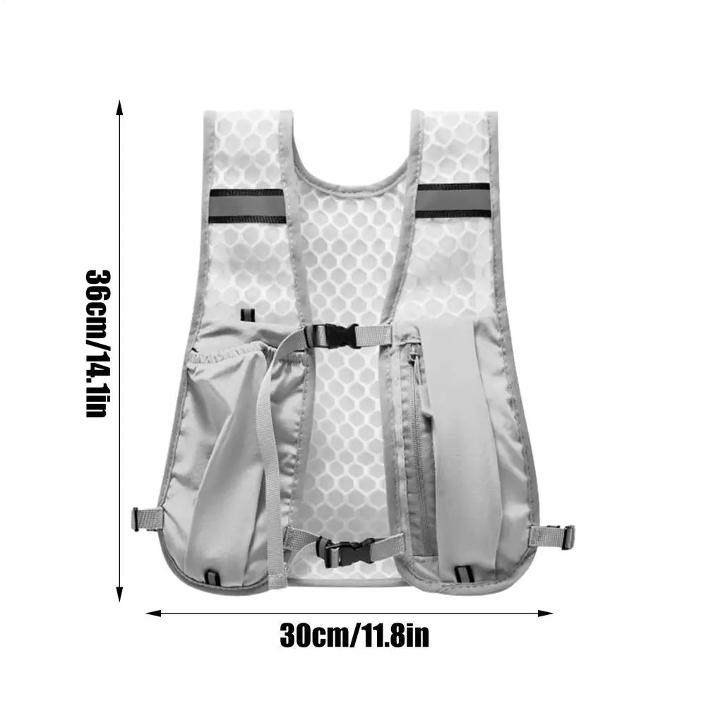 <h2>Colete de Hidratação Leve – Bolsa de Peito com Suporte para Telefone para Corrida e Ciclismo</h2>
