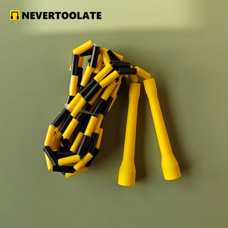 <h2>Corda de Pular NEVERTOOLATE 4,5mm – Corda Pesada de 2,9m para Fitness</h2>