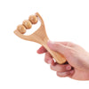 <h2>Mini Rolo de Massagem de Madeira para Pescoço, Ombros e Pernas – Ferramenta Manual para Massagem e Acupuntura nos Pés</h2>