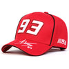<h2>Boné de Beisebol Unissex 100% Algodão – Bordado "93", Estilo Hip Hop e Ajustável para Esportes ao Ar Livre</h2>