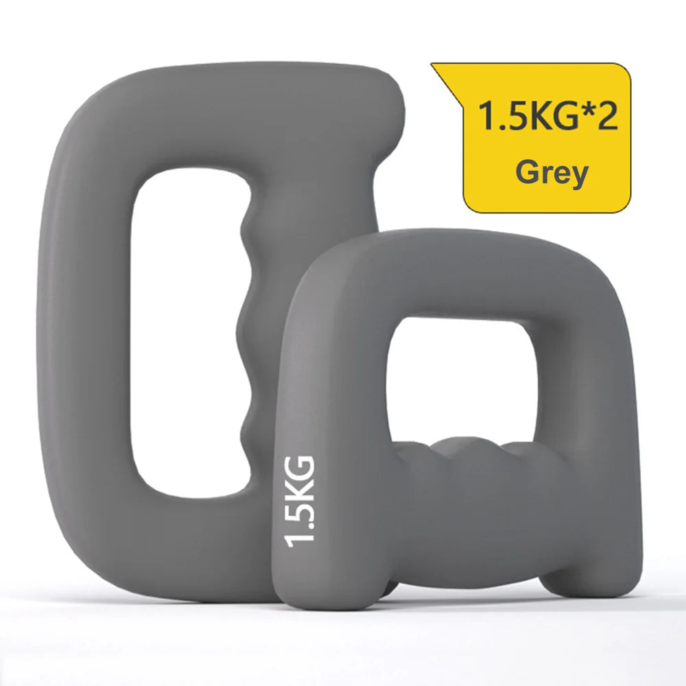 <h2>Par de Halteres de Boxe Antiderrapantes em Forma de D – Treino de Força e Musculação em Casa ou na Academia</h2>