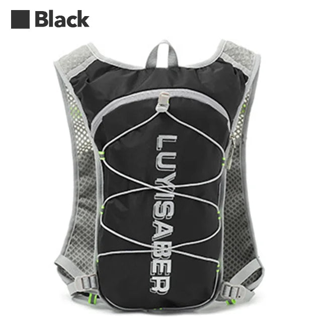 <h2>Mochila Ultraleve para Corrida e Trilhas – Bolsa de Água de 1,5L com Garrafa Portátil de 500ml</h2>