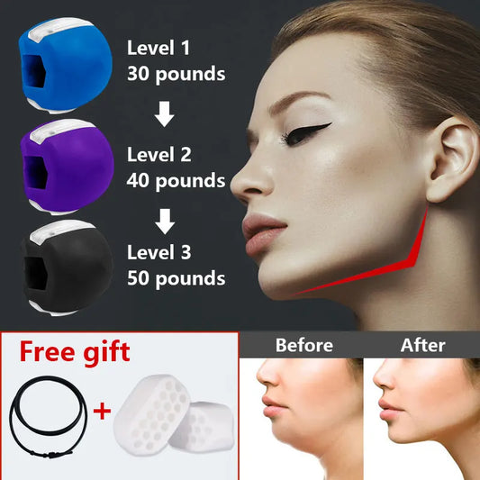 <h2>Massageador Facial Masculino – Exercitador para Maxilar, Mandíbula e Treinamento de Mastigação</h2>
