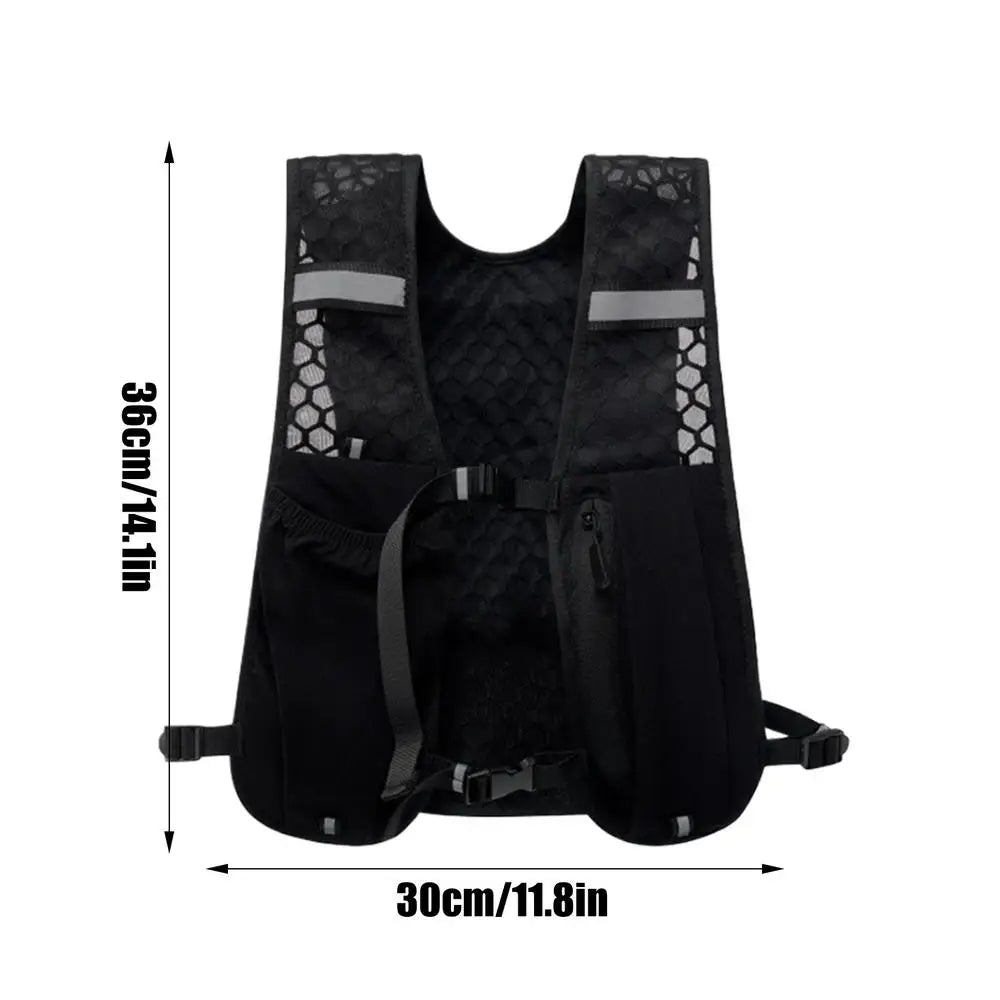 <h2>Colete de Hidratação Leve – Bolsa de Peito com Suporte para Telefone para Corrida e Ciclismo</h2>