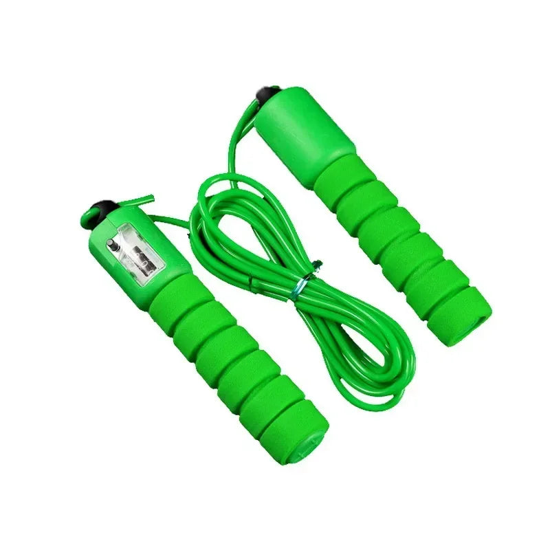 <h2>Corda de Pular Profissional com Contador Eletrônico – 2,7m, Velocidade Ajustável para Treinamento</h2>
