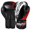 <h2>Luvas de Boxe Ajustáveis Confortáveis para Adultos – 1 Par, Preto, Vermelho e Azul</h2>