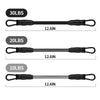 <h2>Tornozeleira de Treinamento Ajustável com Duplo Anel em D – Acolchoada para Academia (1, 2 ou 3 Peças)</h2>
