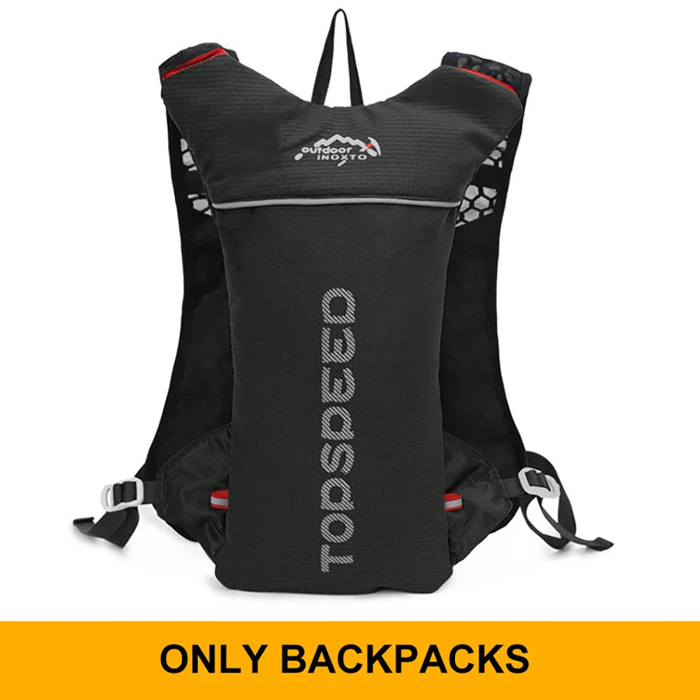 <h2>Mochila de Hidratação Ultraleve 5L para Trilhas e Corridas – Bolsa Respirável para Maratona e Ciclismo</h2>