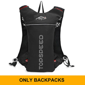 <h2>Mochila de Hidratação Ultraleve 5L para Trilhas e Corridas – Bolsa Respirável para Maratona e Ciclismo</h2>