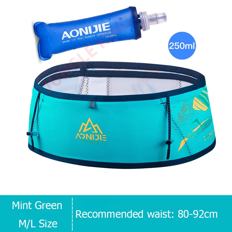 <h2>Aonijie – Cinto Bolsa Respirável e Leve Unissex com Bolsos para Corrida, Maratona e Ginásio (250ml)</h2>
