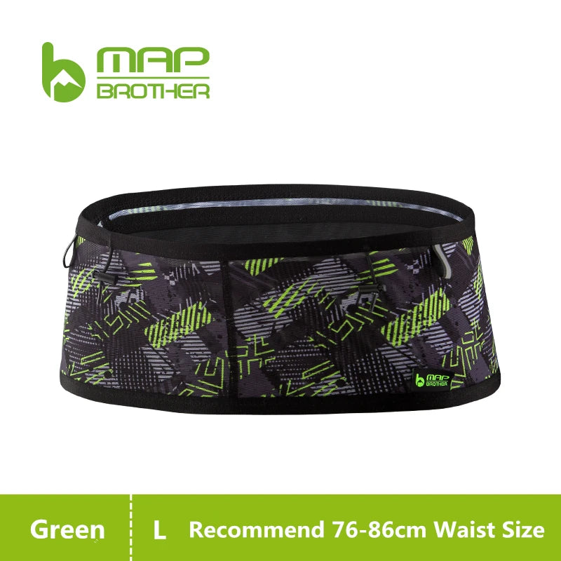 <h2>Mapa Irmão W1001 – Cinto de Hidratação para Corrida com Bolsa para Dinheiro e Garrafa de Água</h2>