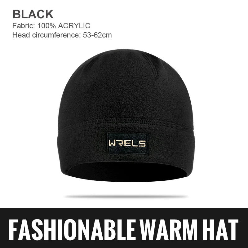 <h2>Boné Wrels de Inverno para Corrida – Quente, À Prova de Vento com Proteção para Orelhas e Absorção de Suor</h2>