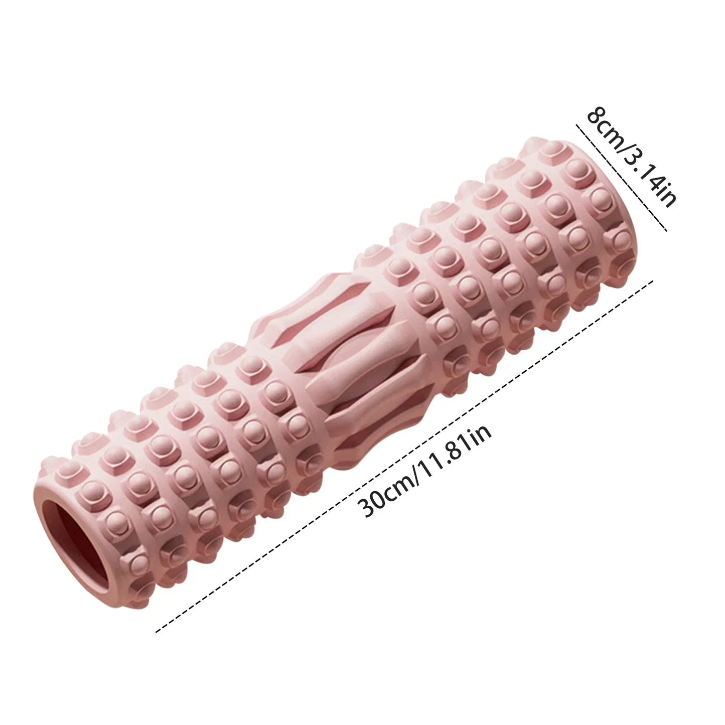 <h2>Coluna de Yoga de 30cm para Academia – Rolo de Espuma para Exercício, Massagem de Costas e Pilates</h2>