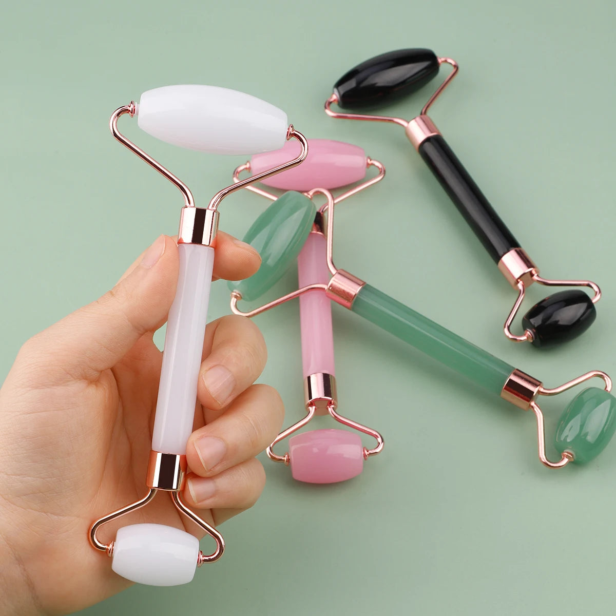 <h2>Rolo Facial e Gua Sha – Massageador de Resina para Cuidados com Pele, Face, Olhos, Pescoço e Corpo</h2>