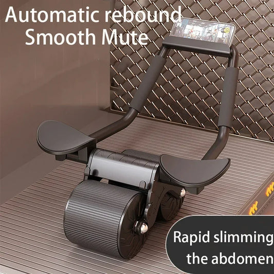 <h2>Rueda Abdominal para Ejercicio – Entrenador de Músculos con Rebote Automático</h2>