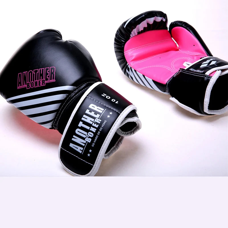 <h2>Luvas de Boxe para Homens, Mulheres e Crianças – Couro PU, MMA, Sanda, Kickboxing, 6 a 14 OZ</h2>