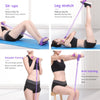 <h2>Bandas de resistência com 6 tubos – equipamento para abdômen, cintura e braços, extrator de pedal para Yoga</h2>