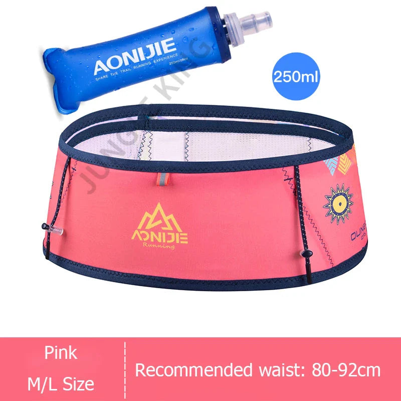 <h2>Aonijie – Cinto Bolsa Respirável e Leve Unissex com Bolsos para Corrida, Maratona e Ginásio (250ml)</h2>