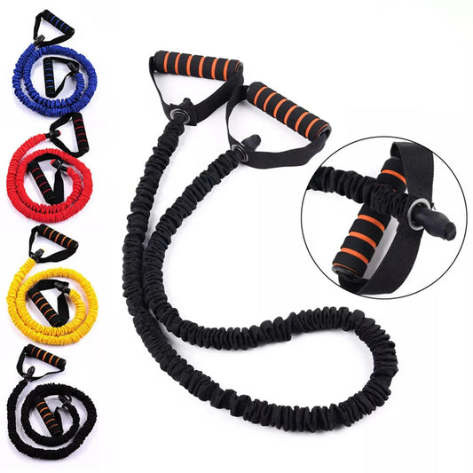 <h2>Conjunto de Faixas de Resistência em 5 Cores – Ideal para Yoga, Pilates, Abdominais e Treinos Fitness</h2>