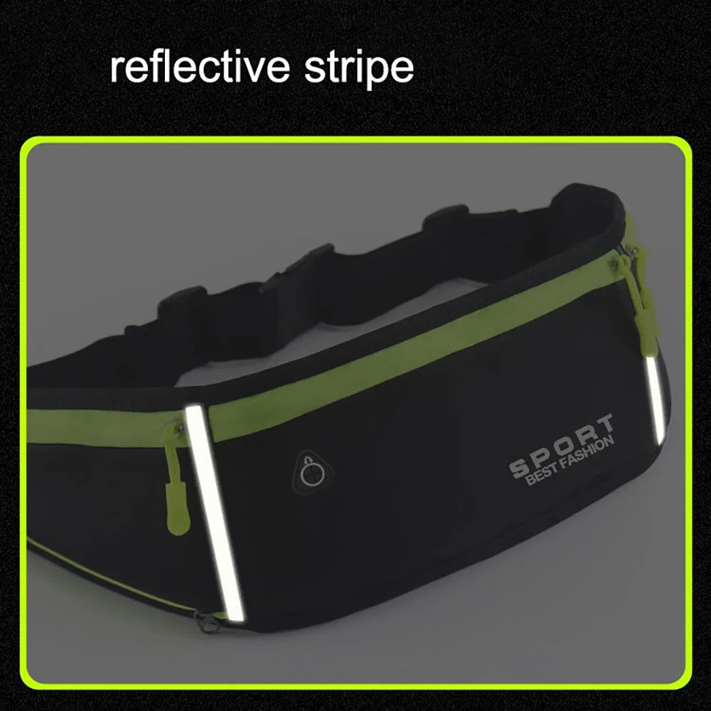<h2>Bolsa de Cintura para Corrida com Suporte para Garrafa – Unissex para Hidratação e Telefone</h2>