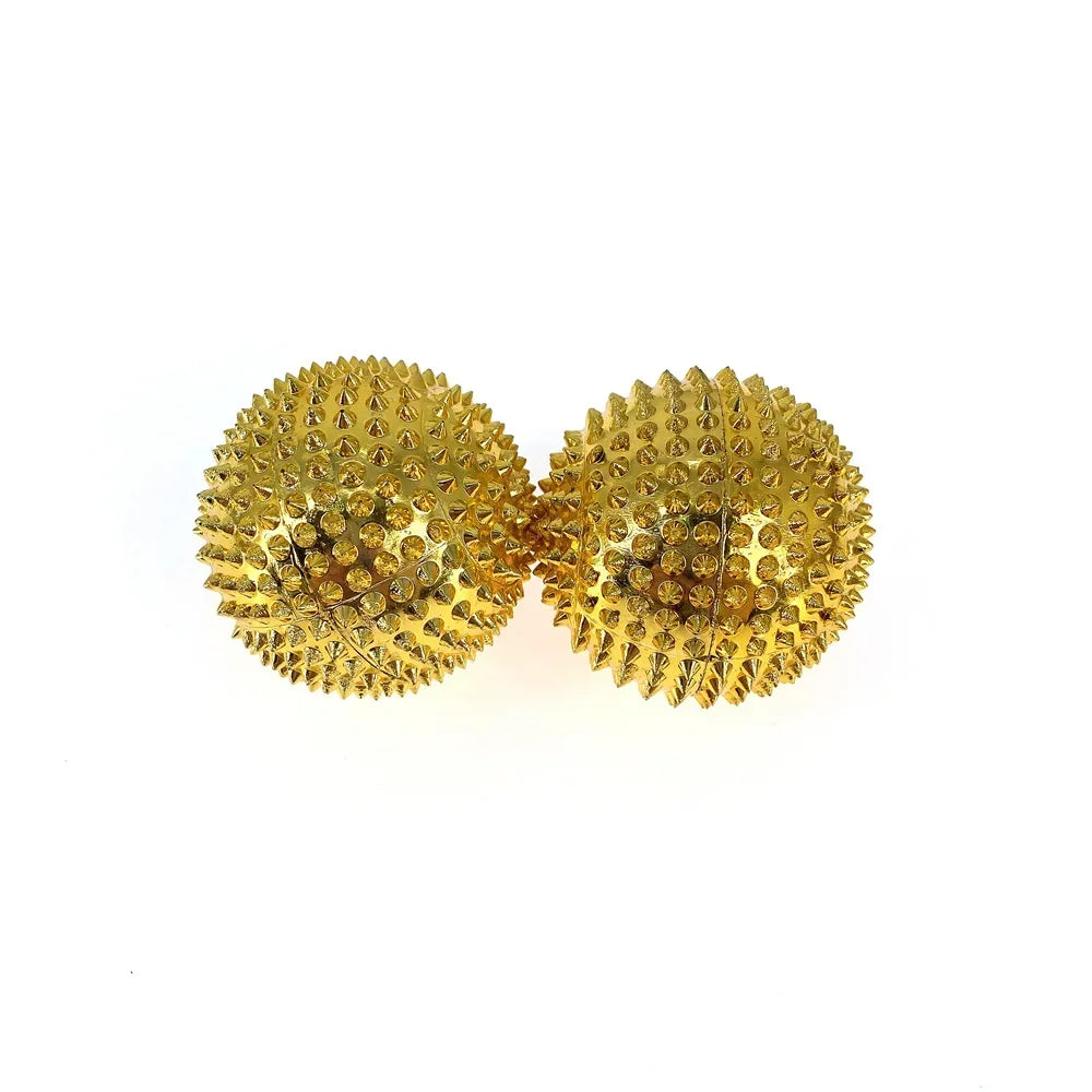 <h2>Par de Bolas de Massagem Magnéticas para Yoga – Terapia de Acupuntura e Alívio de Pressão</h2>