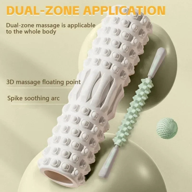 <h2>Coluna de Yoga de 30cm para Academia – Rolo de Espuma para Exercício, Massagem de Costas e Pilates</h2>