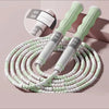 <h2>Corda de Pular de Bambu 2,8m para Iniciantes, Adultos e Crianças – Conta Macia, Segmentada e Sem Emaranhado</h2>