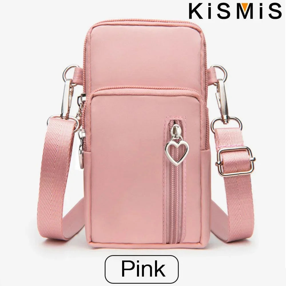 <h2>Bolso Cruzado Coreano para Celular – Mini Bolsa para Pendurar no Pescoço</h2>