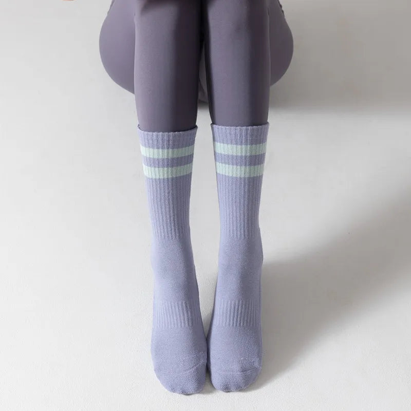 <h2>Meias Cruzadas Elásticas para Verão – Meias Antiderrapantes para Yoga e Exercício Descalço</h2>