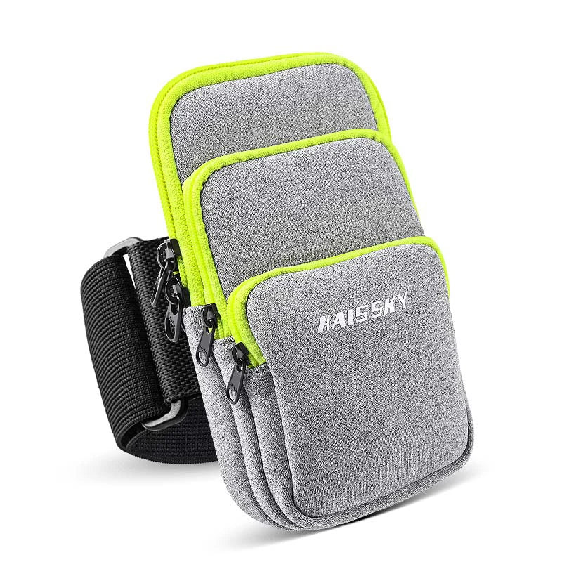 <h2>HAISSKY – Bolsa Deportiva para Brazo con Cremallera para iPhone y Samsung</h2>