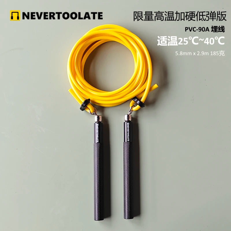 <h2>Corda de Pular com Rolamento de Esferas Metálico – Rotação 360°, Cabo de Metal, Sem Emaranhado</h2>