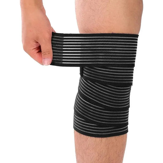 <h2>Bandagem Elástica Extra Longa para Joelho – Envoltório de Compressão e Suporte para Esportes</h2>