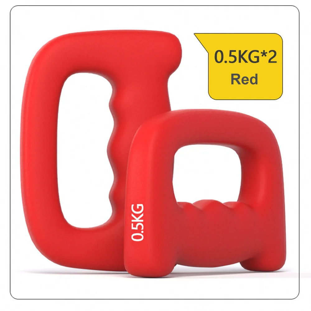 <h2>Par de Halteres de Boxe Antiderrapantes em Forma de D – Treino de Força e Musculação em Casa ou na Academia</h2>