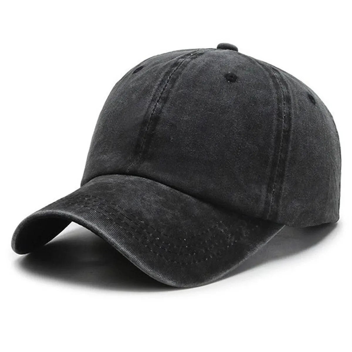 <h2>Boné de Beisebol Streetwear Unissex – Estilo Snapback Casual, Modelo Pai em Cores Sólidas</h2>