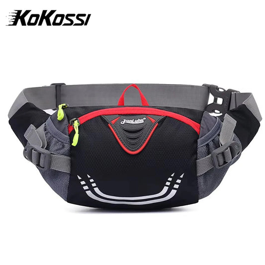<h2>Kokossi – Bolsa de Cintura para Ciclismo, Corrida, Pesca e Caminhadas com Suporte para Garrafa</h2>