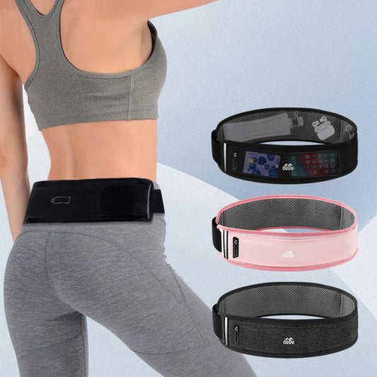 <h2>Bolsa de Cintura para Corrida com Suporte para Garrafa – Unissex para Verão, Ginásio e Maratona</h2>