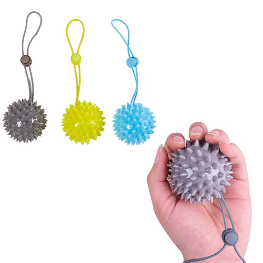 <h2>Bola de Massagem TPR com Pontas – Trigger Point para Recuperação de Força na Mão</h2>