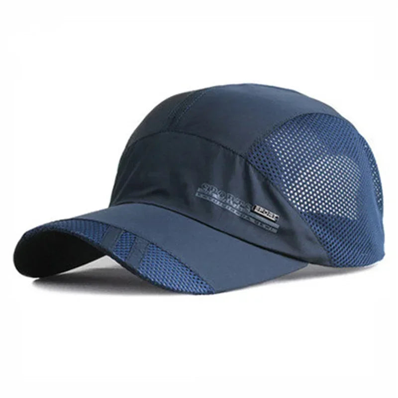<h2>Boné de Beisebol Ajustável com Tela – Secagem Rápida e Respirável para Corrida e Esportes ao Ar Livre</h2>
