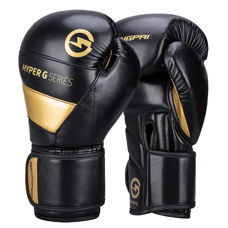<h2>Luvas de Boxe em Couro PU – Alta Qualidade, Resistentes e Respirável para Treino de Sanda</h2>