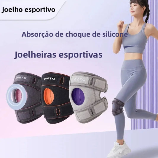 <h2>Joelheiras com Almofada de Gel e Estabilizadores Laterais – Suporte para Alívio da Dor e Lesões no Joelho</h2>