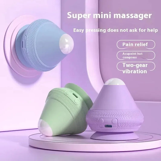 <h2>Bola de Massagem Vibratória Recarregável – Auto-Massagem para Tecido Profundo em Ombros e Costas</h2>