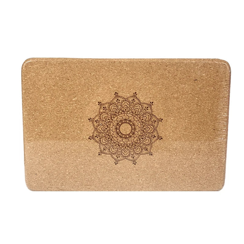 <h2>Bloco de Yoga em Cortiça 700g – Alta Densidade e 7,5cm de Espessura para Treino Antiderrapante</h2>