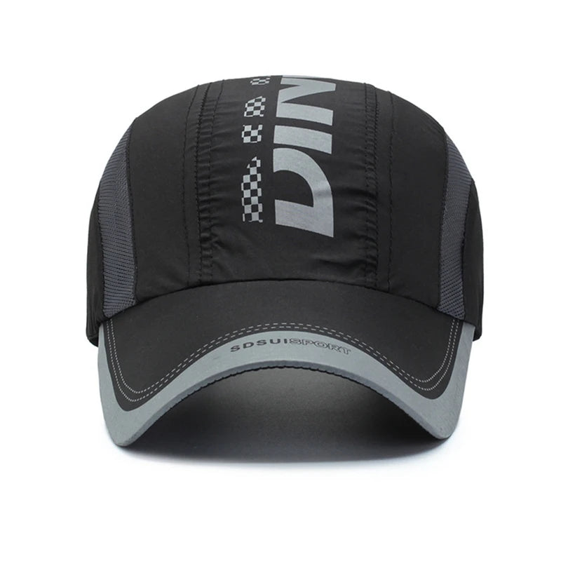 <h2>Boné Esportivo de Verão com Tela Respirável – Secagem Rápida, Proteção UV e Estampa Estilizada para Viagens e Ciclismo</h2>