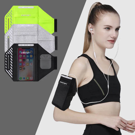 <h2>HAISSKY Sleeve – Brazalete para iPhone y AirPods Pro con Banda Deportiva Elástica</h2>
